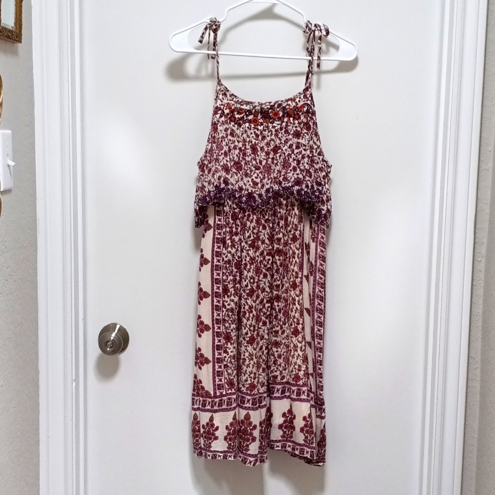 Indigo Thread gauze sun dress